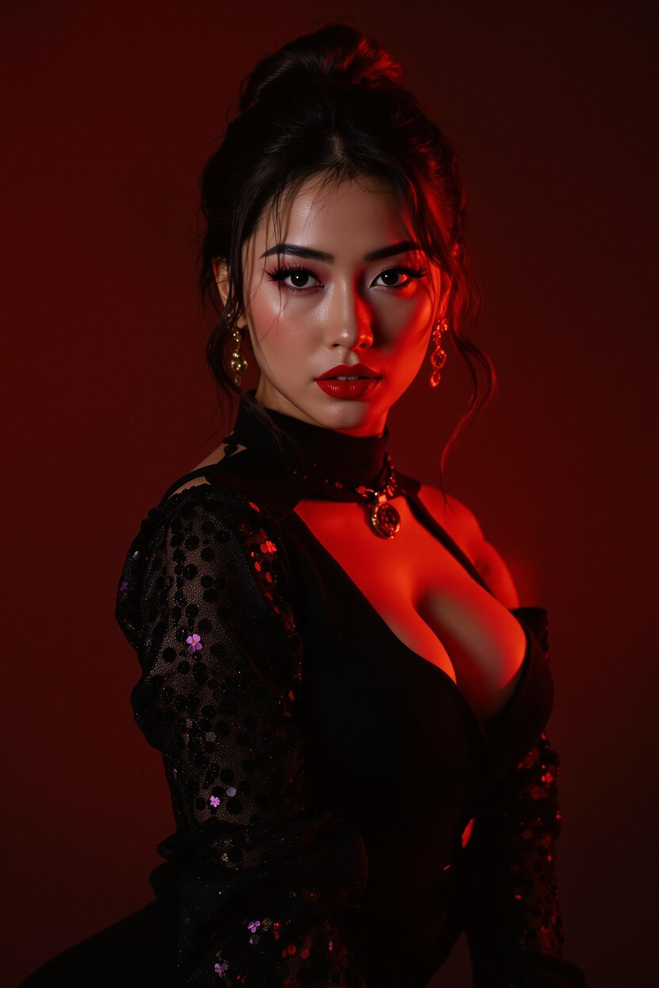 空屋子私房-暗黑女王·御姐霸气-御姐写真摄影作品